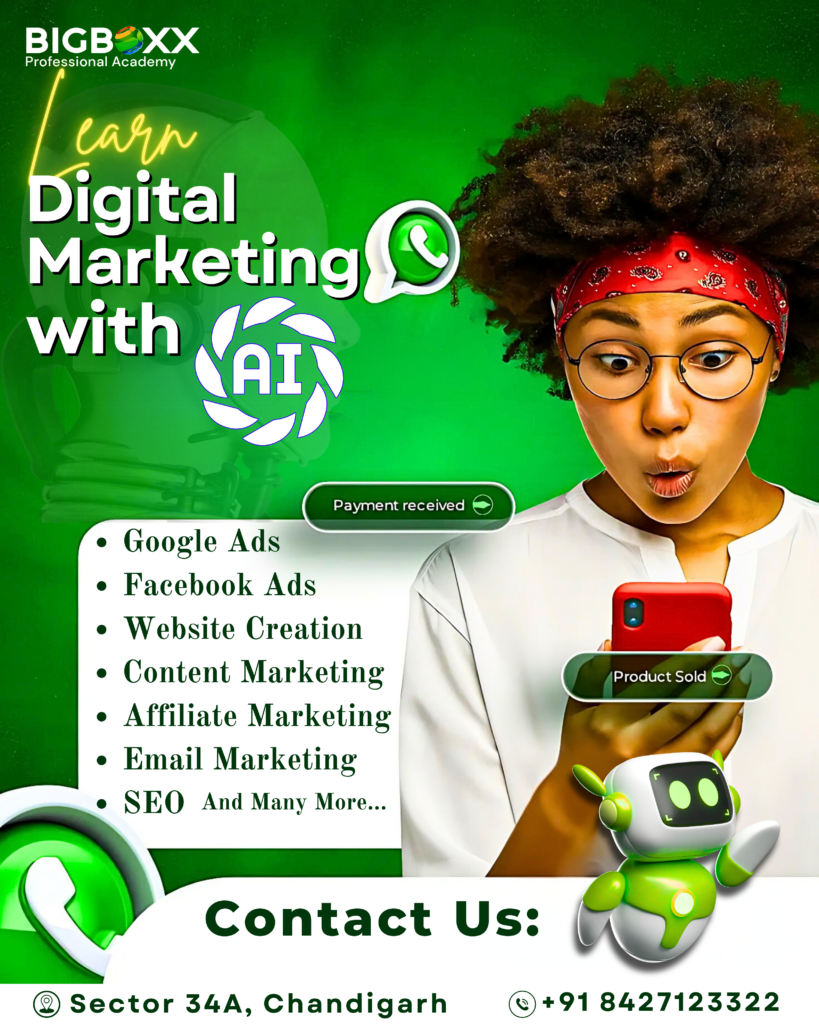 Future-Proof Your Career : Learn Digital Marketing with AI Today.